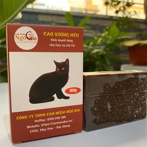 Cao mèo đen nguyên chất